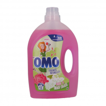 Omo Lessive liquide*** essence naturelle rose lilas blanc