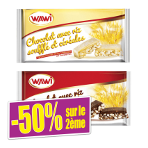 WAWI Chocolat au riz soufflé